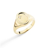 Anello Dodo Essentials in Oro giallo Diamante